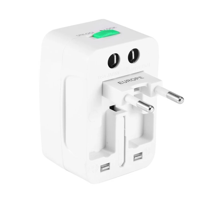 All in One Universal Travel Adapter Plug USB US UK EU Converter Socket Plug Adaptor Power Charger CE EU UK US Adaptor. 