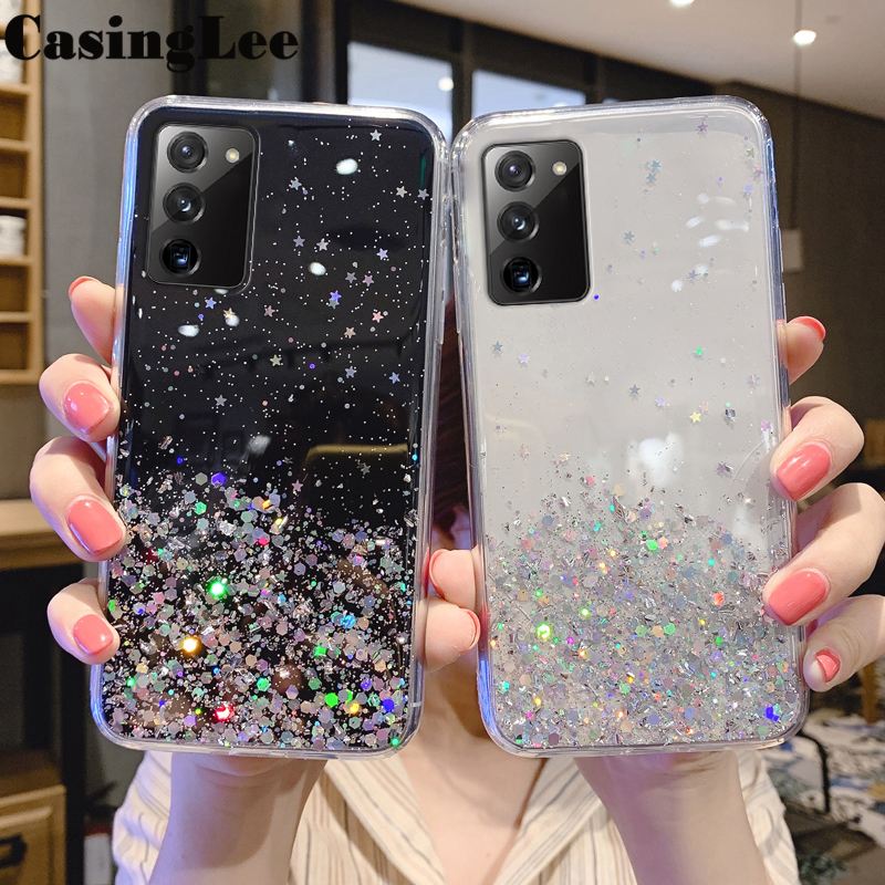 Glitter Mobile Cover For Samsung Galaxy M01 Glitter Mobile Cover