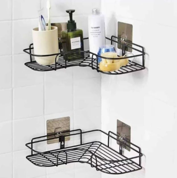 Stainless Steel Bathroom Corner Shelf | Daraz.lk