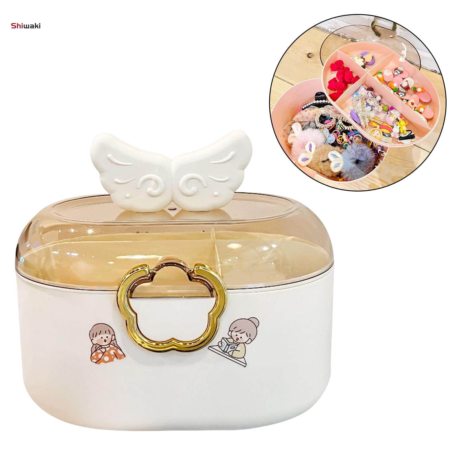 Girl Hair Accessories Storage Box Baby Girls Hair Accessory Organizer Storage Case Jewelry Storage Box for Necklaces Headband Hair Pins Baby. 