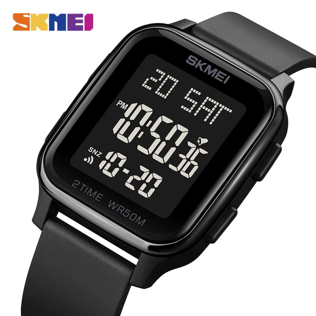 SKMEI Men's Fashion Watch Waterproof LED Luminous Chronograph Men's Watch 1858