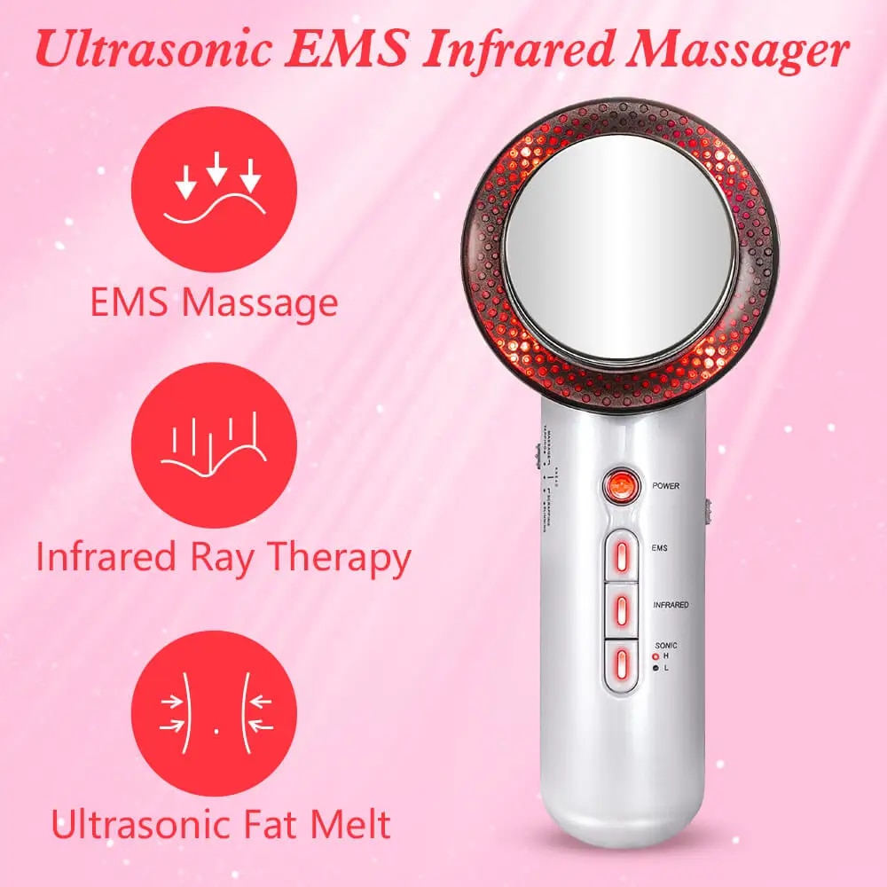 Ultrasonic Body Massager EMS Infrared Fat Shaper