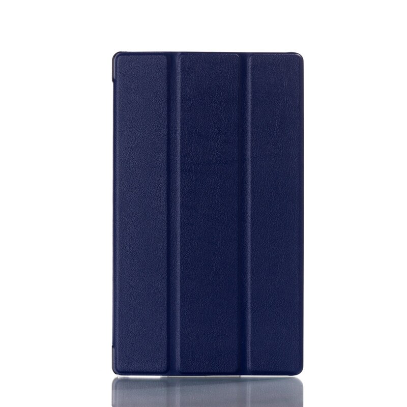 Tri-Folding PU Leather Magnetic Case for SONY Xperia Z3 Tablet Compact SGP611 SGP612 SGP621 SGP641 Smart Cover Auto Wake-Sleep. 