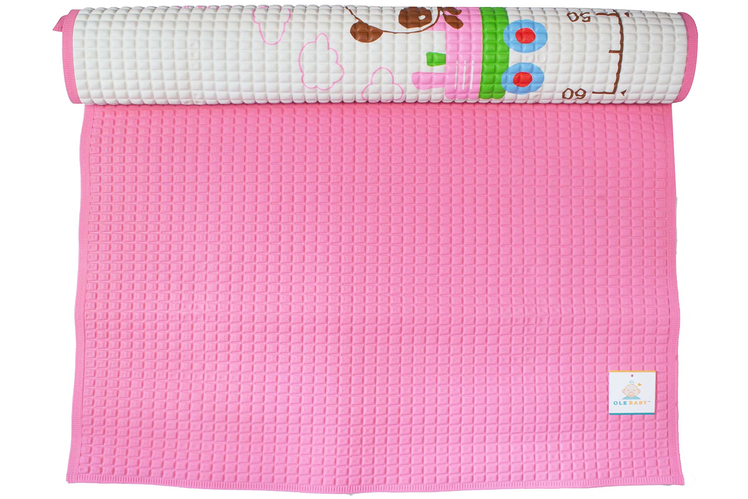 Baby Cot Sheet Rubber Cot Sheet Cot Sheet Air Filled Printed Size