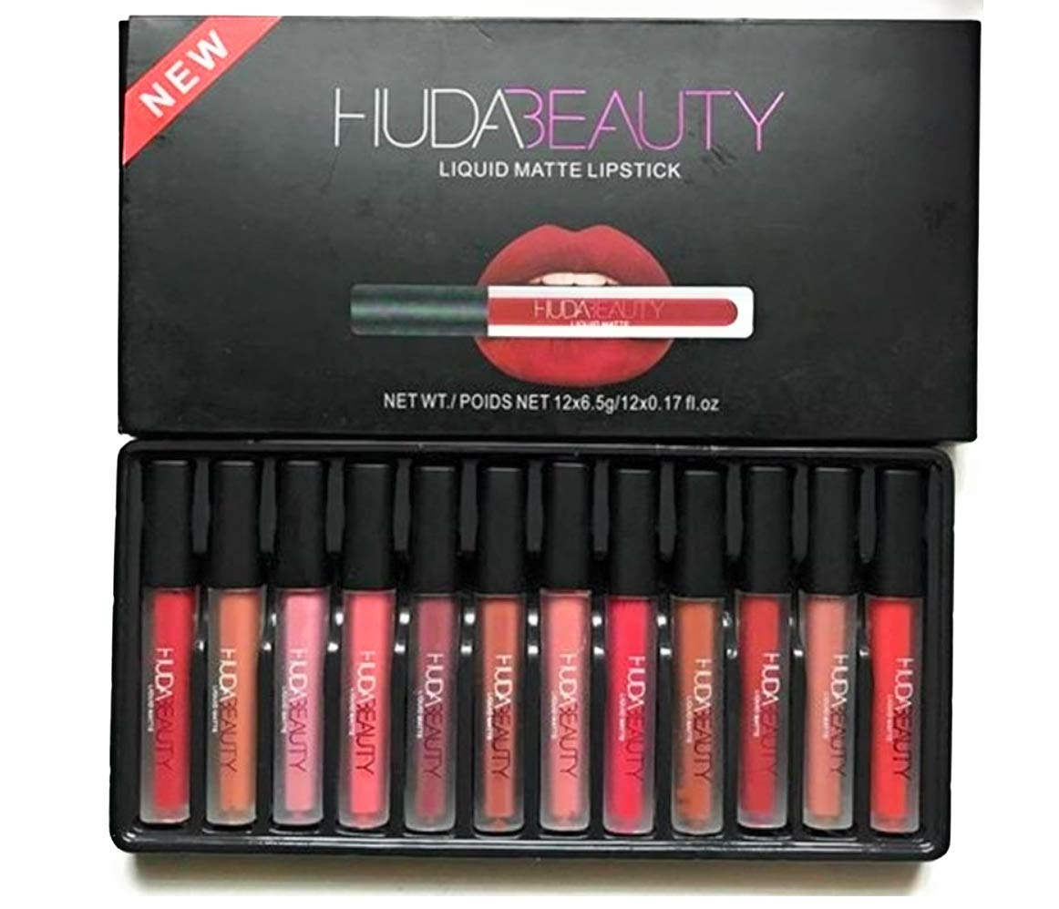 set of 12 lipsticks