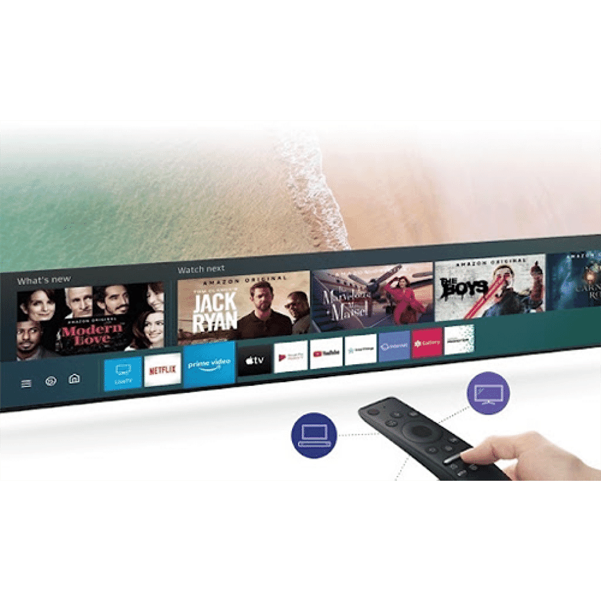Samsung 55 Q70T Qled Smart Hdr10+ Flat Tv (2020) With 1 Year Warranty. 
