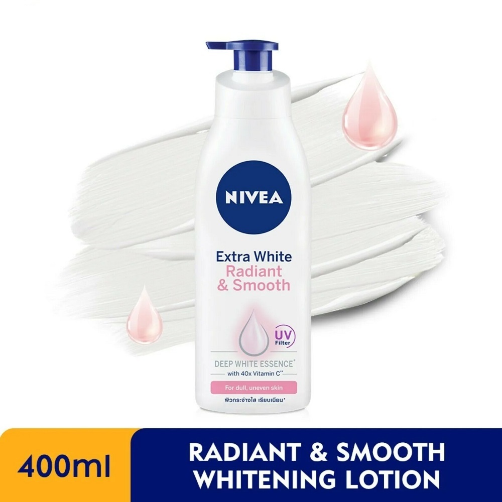 Nivea Extra White Radiant & Smooth Body Lotion 400ml Vitamin C
