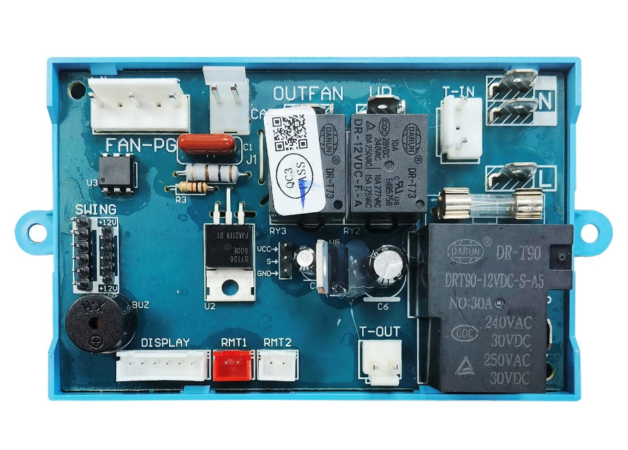 Universal Air Conditioning AC Control PCB Board with Display. 