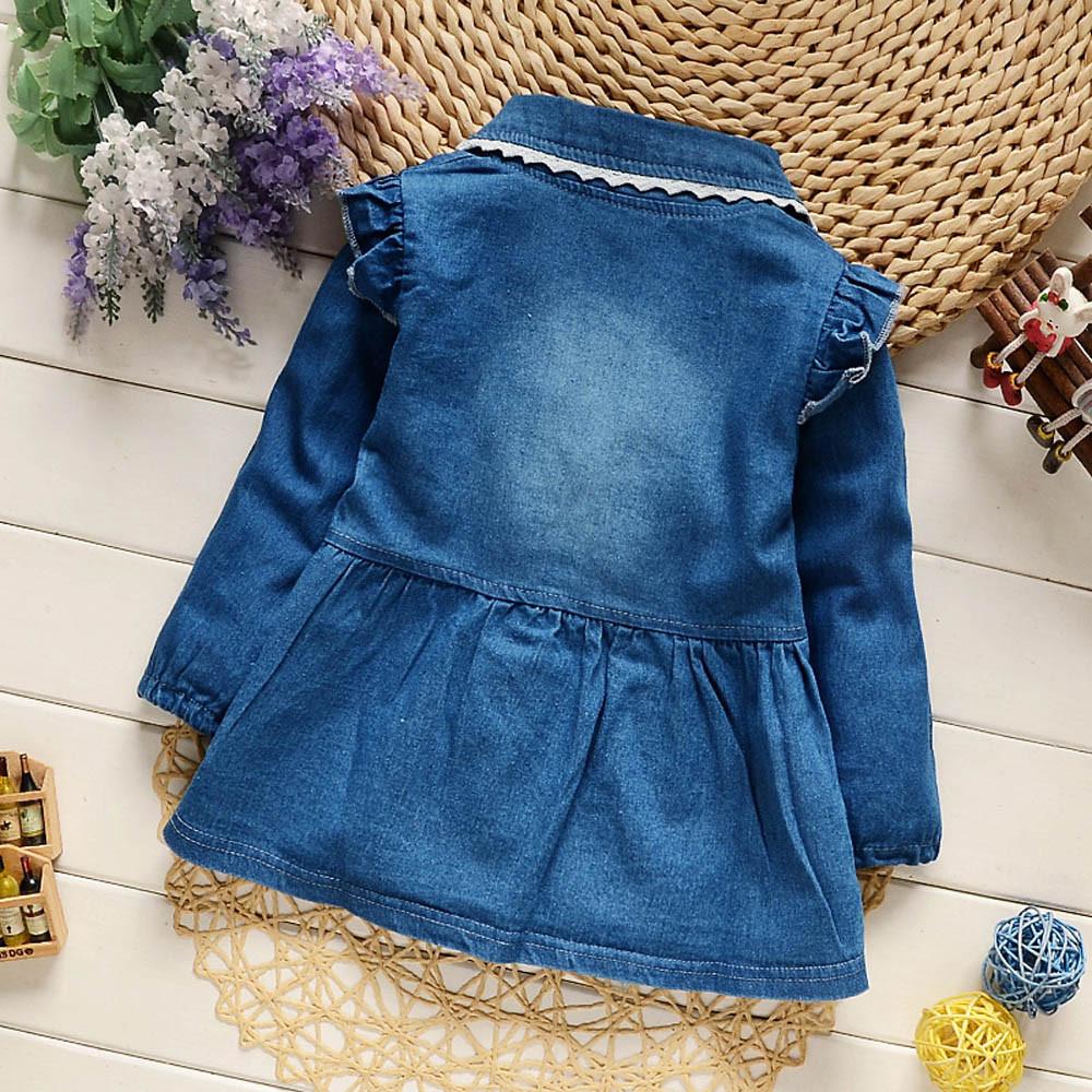 baby girl denim dress outfit