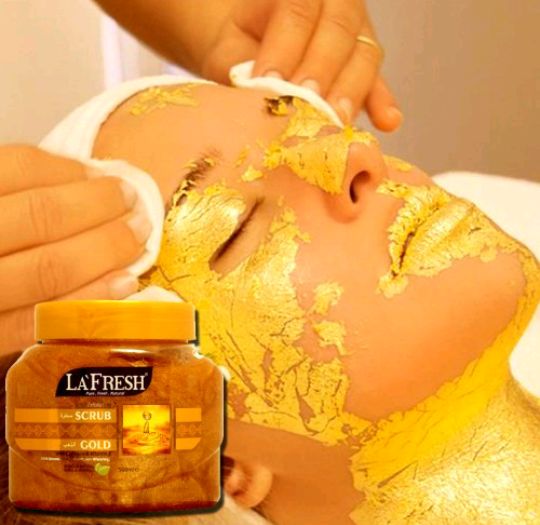 Orginal La Fresh Gold Scrub 500ml. 