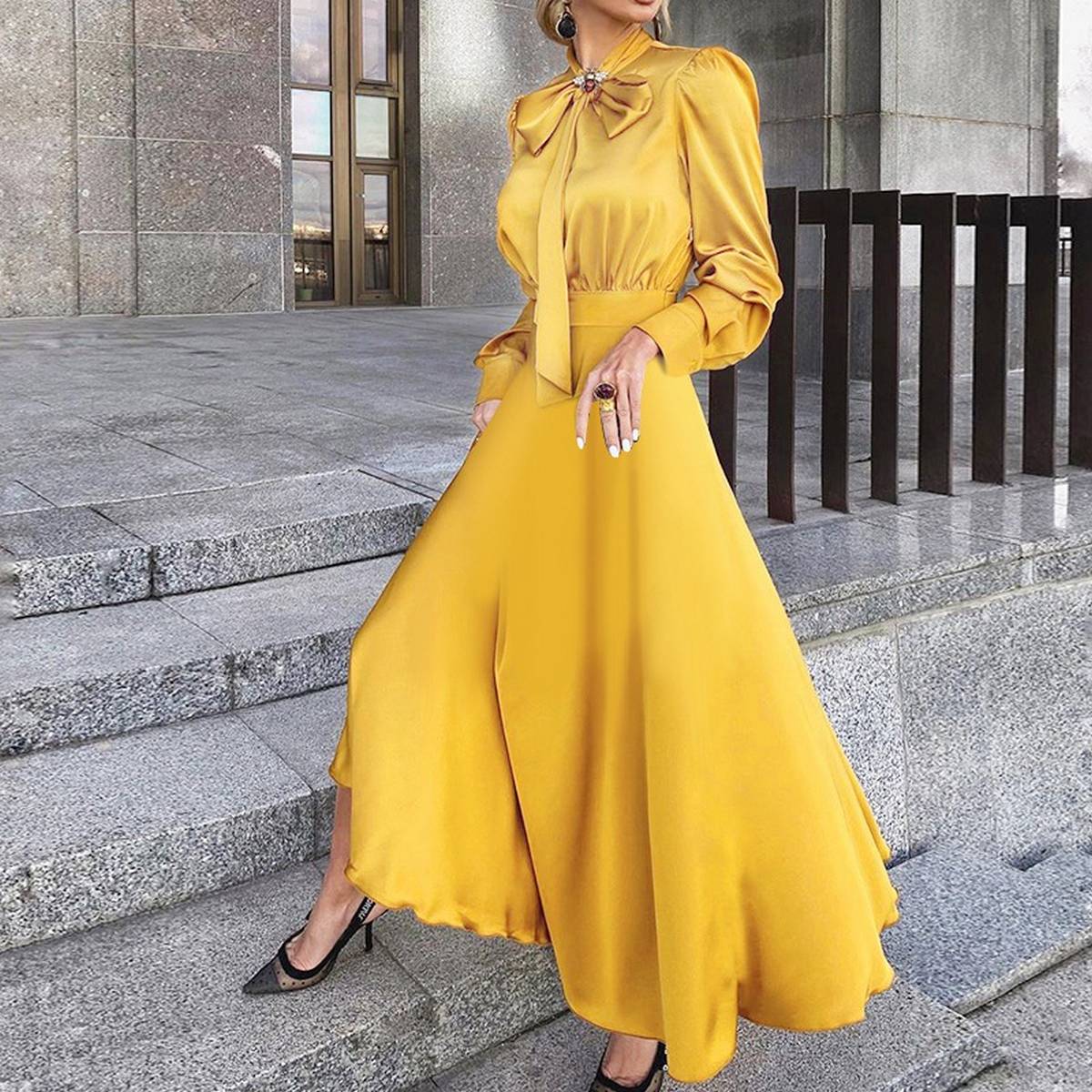 Autumn Long Sleeve Party Dresses for 