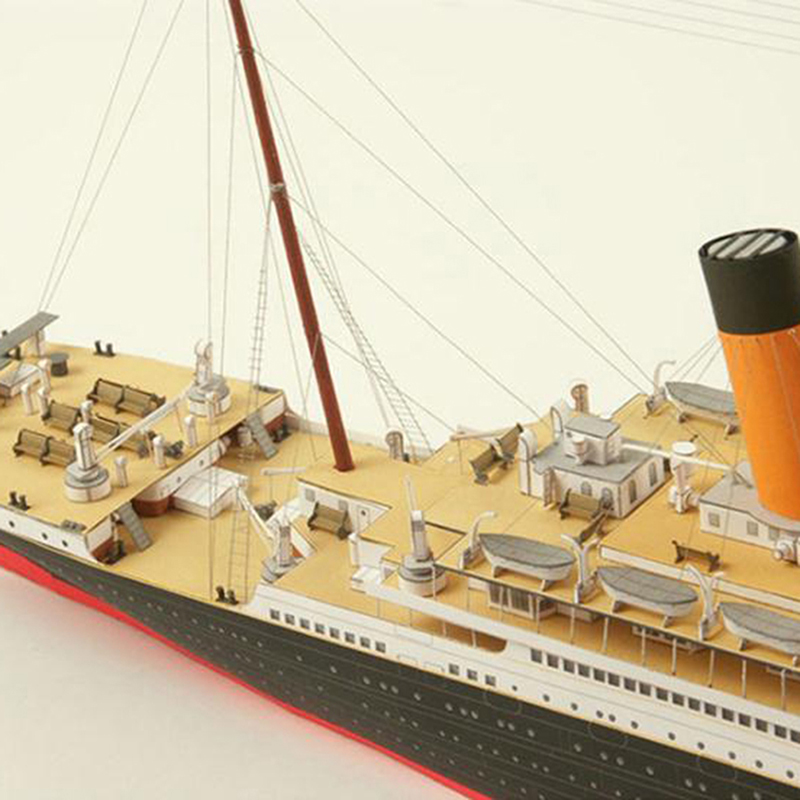 1:400 DIY Handcraft Titanic Ship 3D Paper Model Sets Toys. 