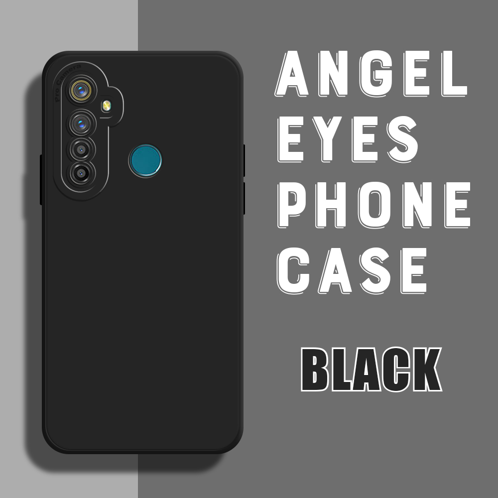 For Realme 5 Pro Back Cover Solid Color New Design Full Lens Precision Hole Protection Shockproof Soft Ultra Thin Phone Case. 