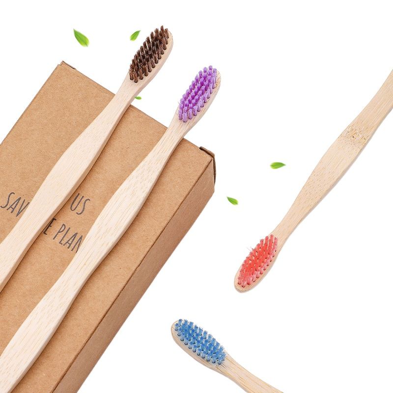 1Pcs Bamboo Toothbrushes Portable Eco Friendly Wooden Tooth Brush for Adults Toothbrushes Soft Dental Oral Care. 