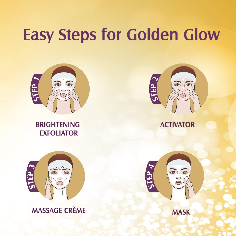 Lotus herbals radiant gold facial kit. 
