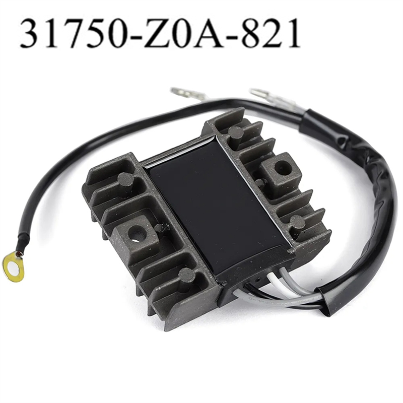 31750-Z0A-821 Motorcycle Voltage Regulator Rectifier Replacement Accessories for Honda GCV520U CEE9 GXV390RT1. 