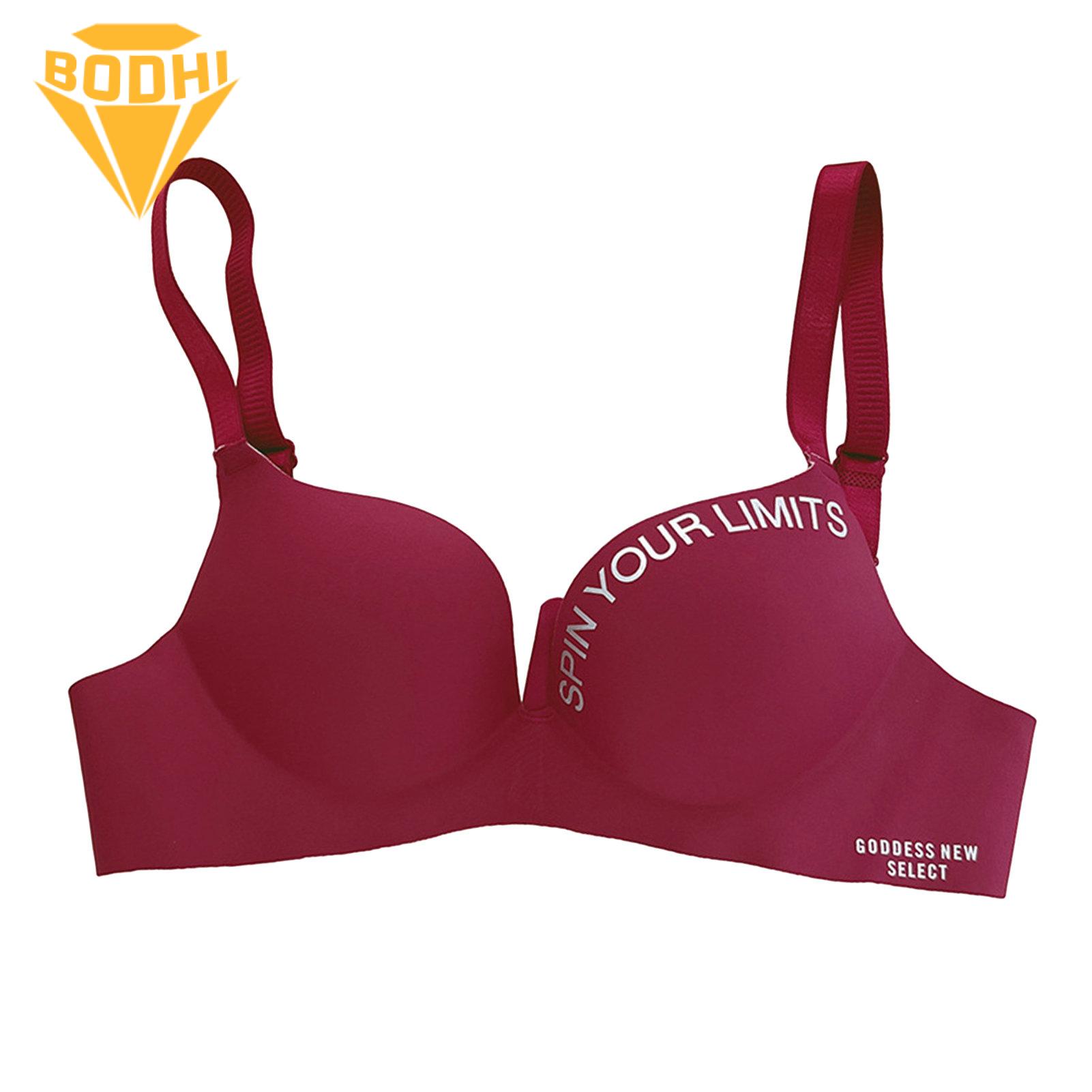Wire-free Bra Comfortable Seamless Wireless Sports Yoga Bra with Adjustable Straps Push Up Support Favorite Push Up Bra. 