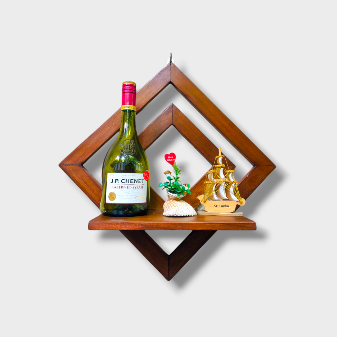 handmade altar shelf stand floating shelves wood wall mounted display stand wall decoration hanging rack wall decoration wood wall decoration wall art  wooden shelf  wood items wall items  hand made items wall rustic wood  hand made items wood art. 