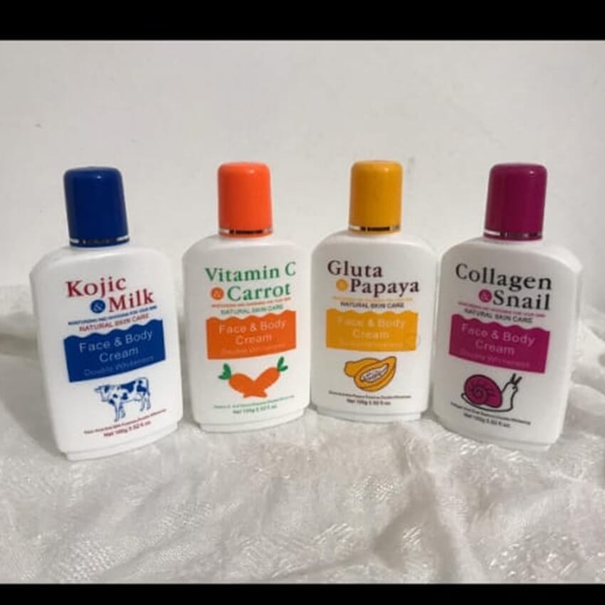 vitamin c and carrot face and body cream