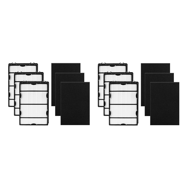 QUANBU 2 set HEPA Filter Replacement for Holmes HAPF600D, HAP615, HAP625, HAP650, HAPF600D-U3, HAP725, HAP750 Air Purifier
