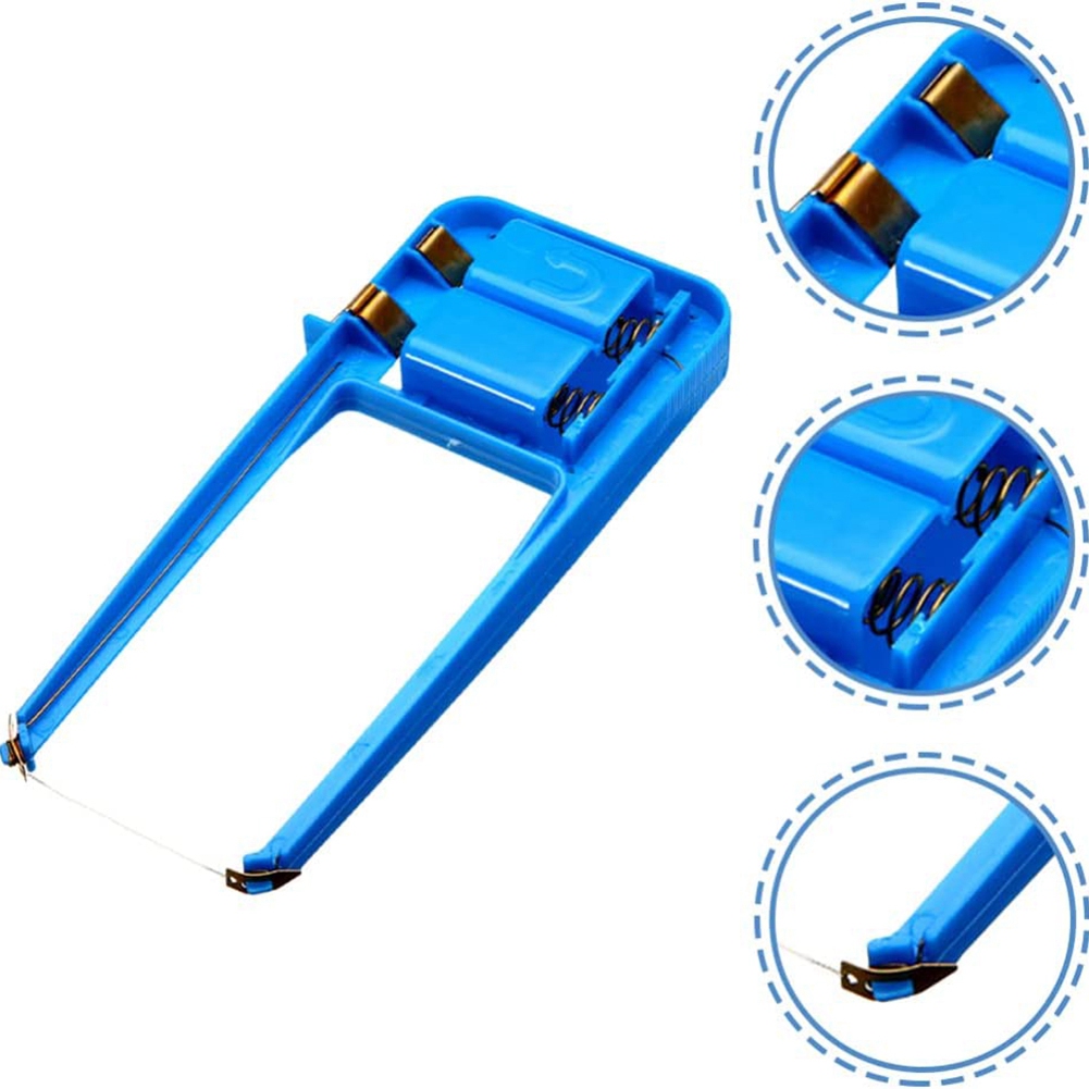 1 Piece Blue Hot Wire Electric Foam Cutter Kit Styrofoam Cutting Tool for DIY Crafts. 