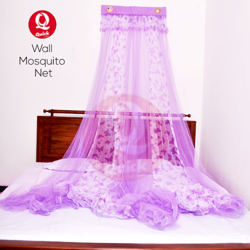 wall Mosquito Net /Quick Mosquito Net /Single Size [4*6]. 