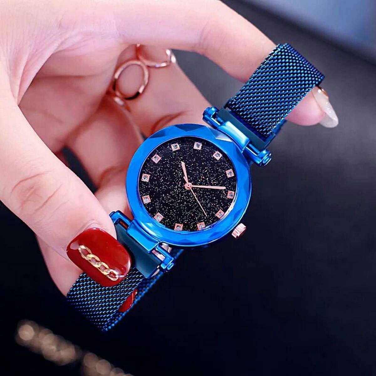 Magnetic watch online daraz