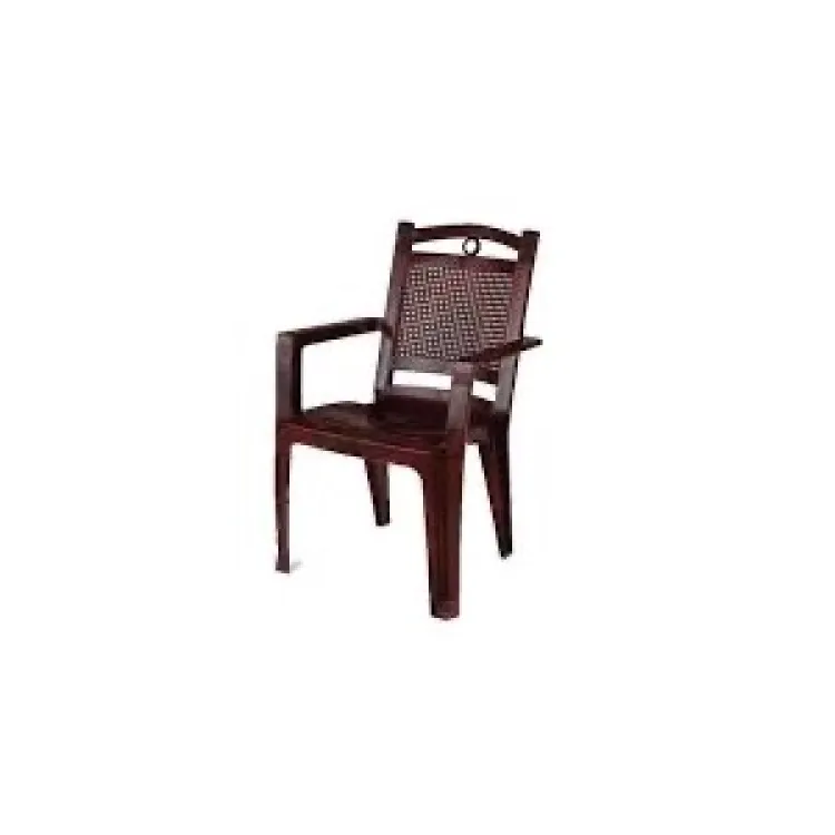 Piyestra Veranda Plastic Chair Maroon