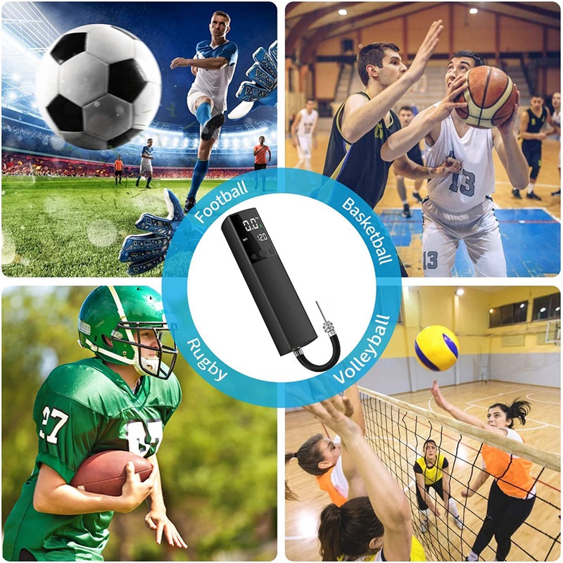 Electric Ball Pump,Smart Air Pump Portable Fast Ball Inflation. 