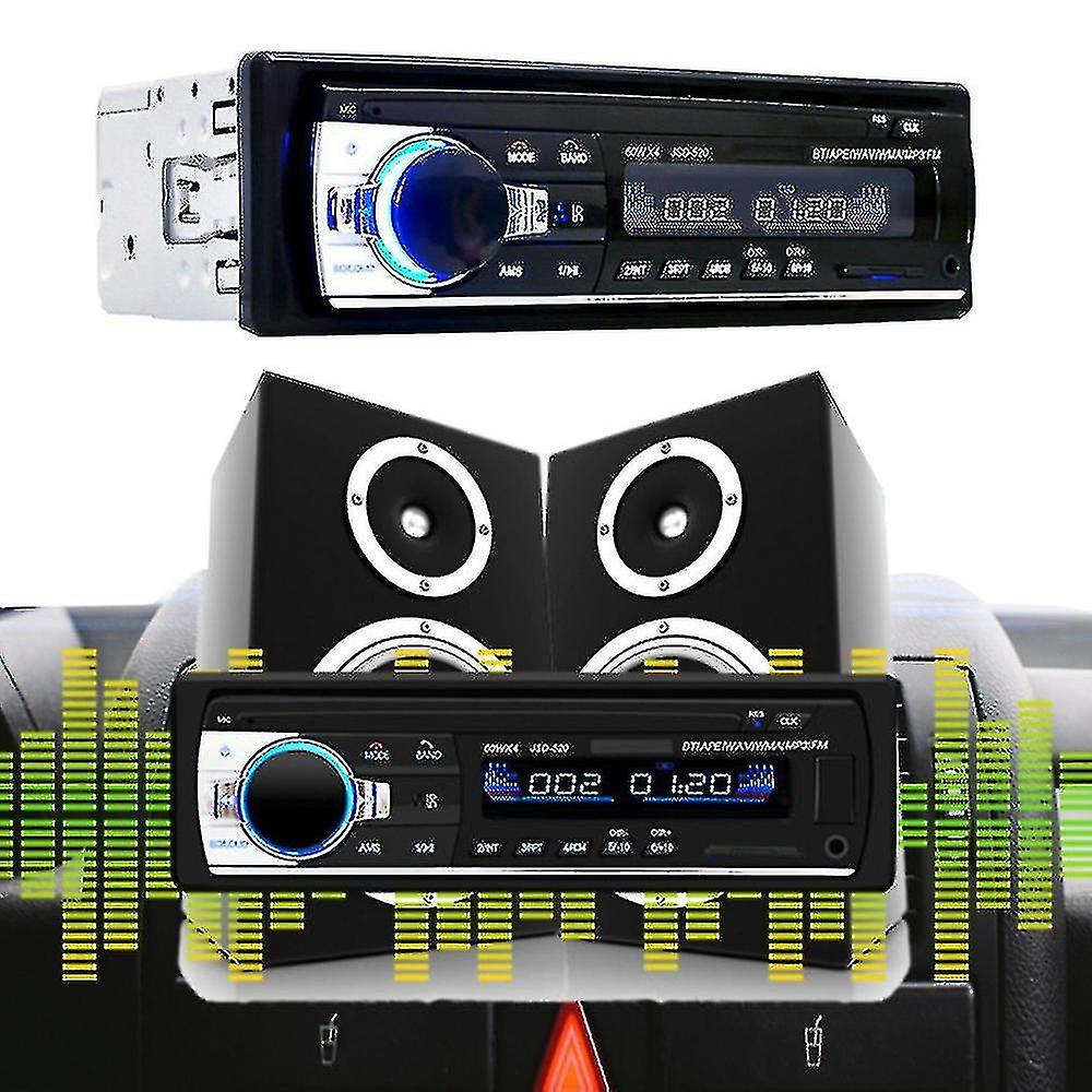 Element Car MP3 Bluetooth USB FM Radio Single Din Player With USB/SD & AUX. 