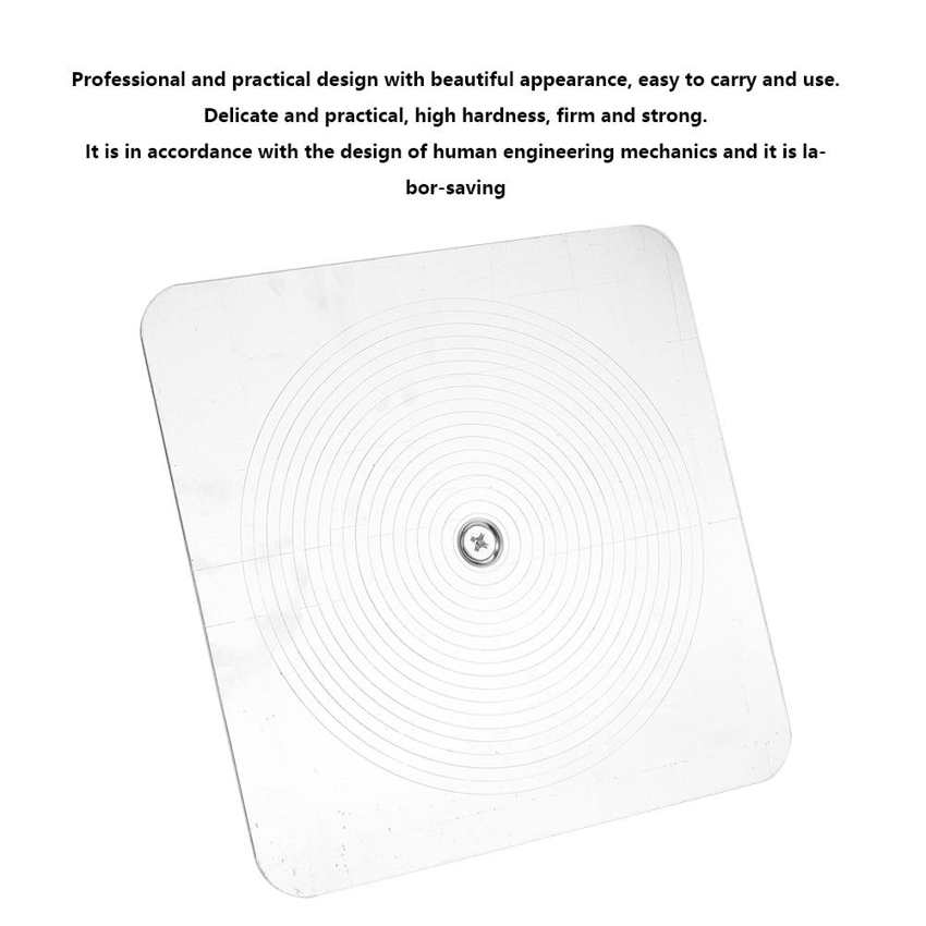 High Quality Aluminum Plate Plastering Hawk Hand Board with Comfort Grip Handle 300x300mm. 