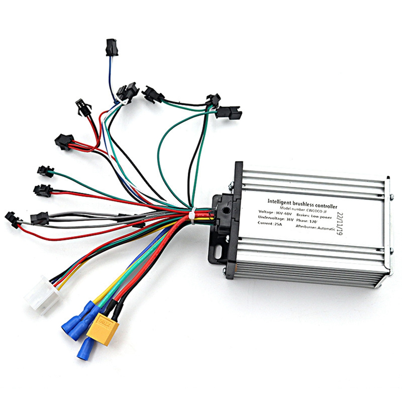 Electric Scooter 36V-60V 25A Controller 36V 48V 52V 60V Intelligent ...