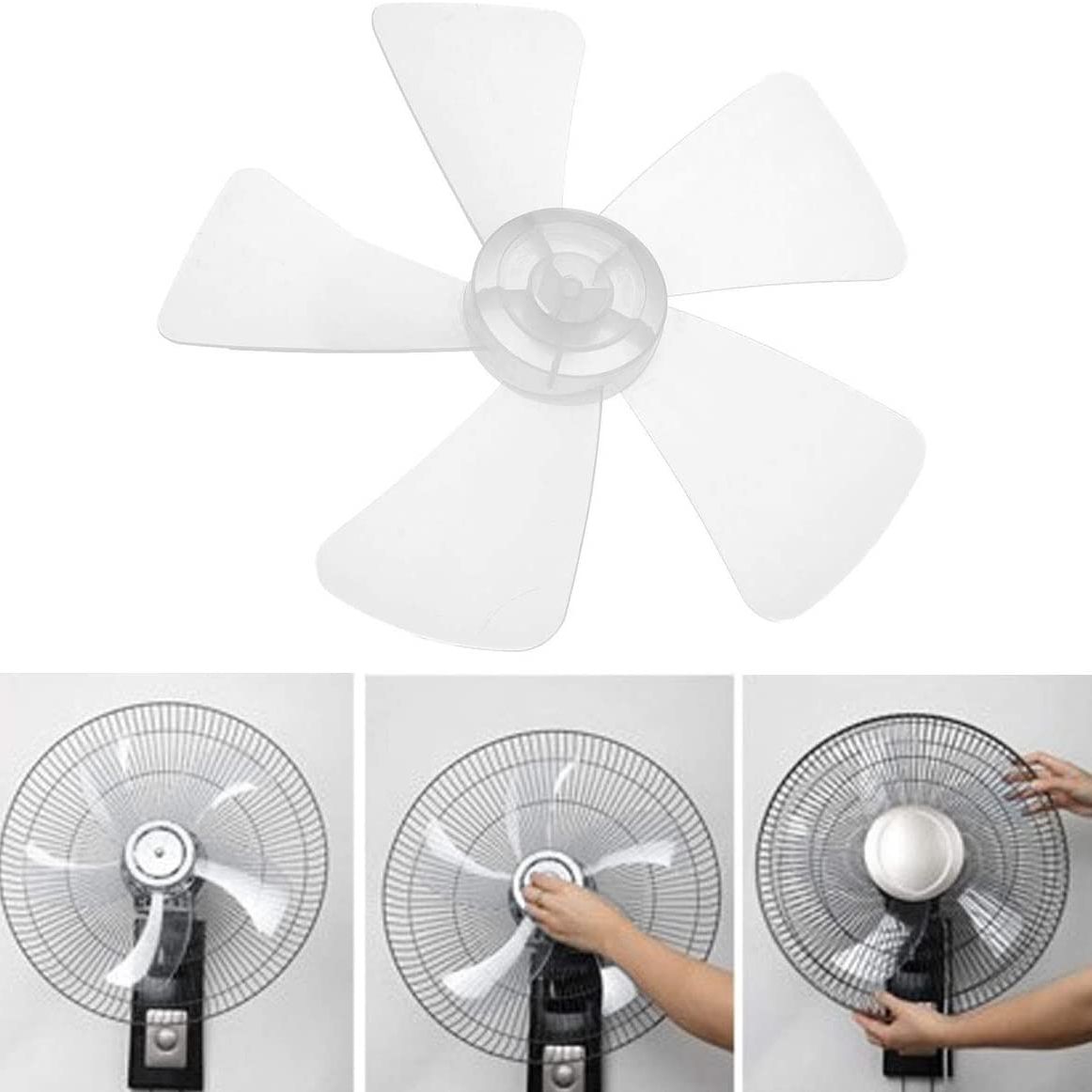Table Fan Blade 16 inch 400mm 5 film fan leaf design high speed air flow