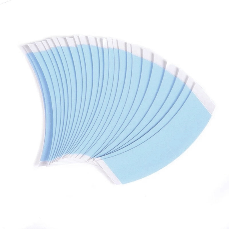 QUANBU 108Pc/Lot Strong Wig Double Tape Strips Fixed Hair System Adhesive Extension Lace Wig Waterproof Sweat Wig Film Adhesive. 