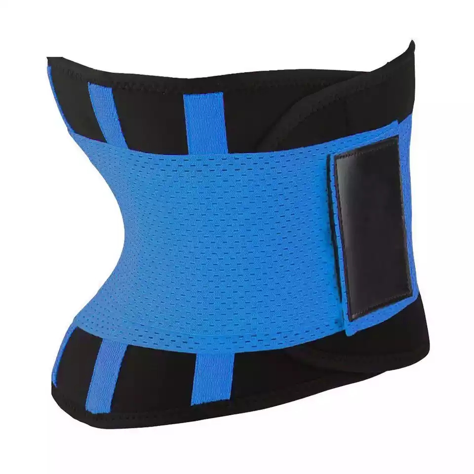 Gym waist shaper belt extreme power belt hot slimming belt thermo shaper waist shaper trainer sport belt perfect figure improve fitness effect suitable for unisex. 