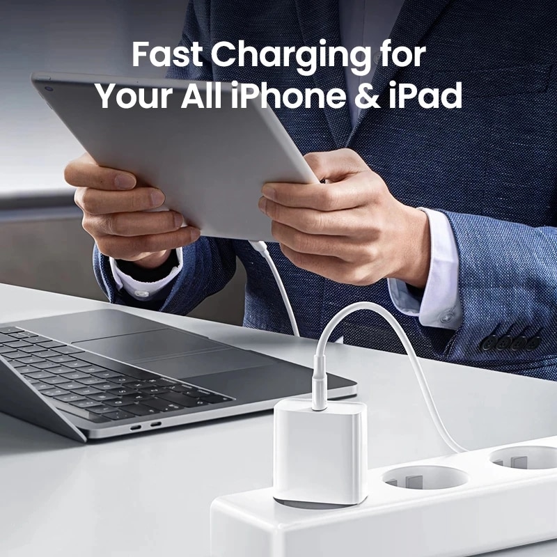 Original For APPLE 20W PD Charger For iPhone 14 13 12 11 Pro Max Fast Charging For iPhone XS MAX X XR 8 Plus 12 mini USB C Cable. 