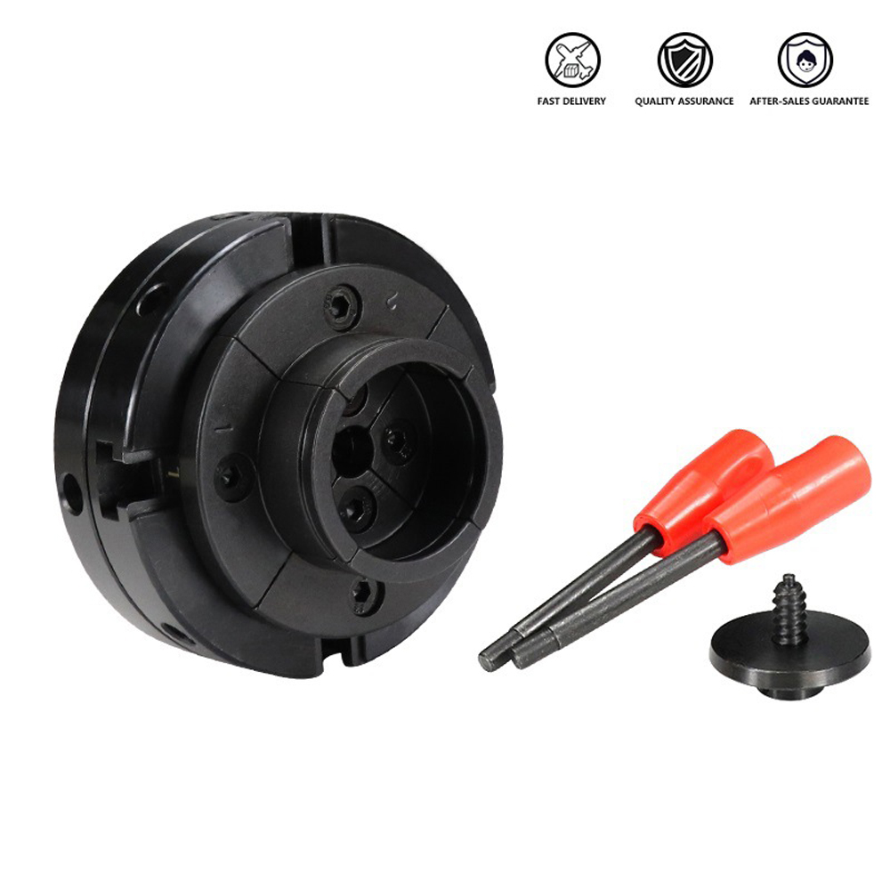 KOGEEK M33*3.5 4'' Wood Lathe Chuck 100mm 4-Jaw Self Centering Woodworking Machine DIY Turning Tool Accessories. 