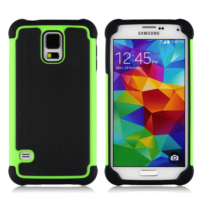 [Sandmdm]Football Grain Plastic Armor Case For Samsung Galaxy S5 Neo S3 S4 mini S6 S7 edge S8 Plus Shockproof Cover
