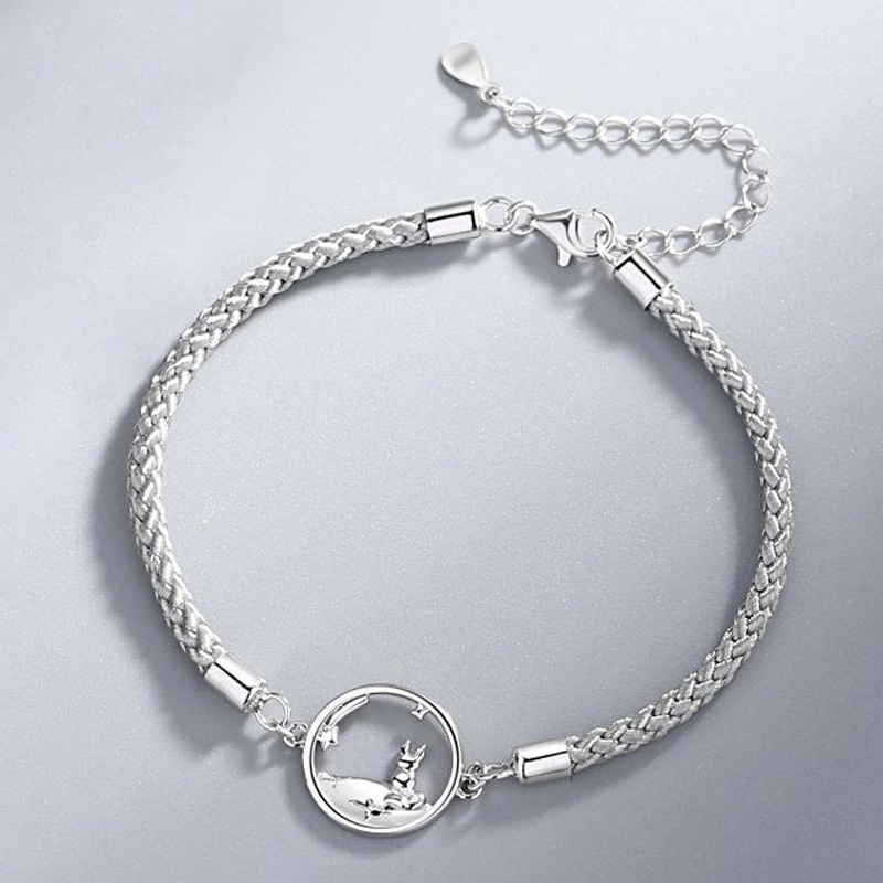 The Little Prince and Fox Couple Bracelets Charms Bracelet for Lovers