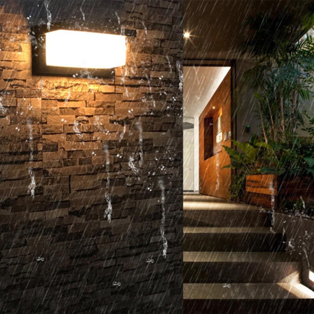 Modern Outdoor Decor Waterproof Led Wall Lamp Yard Street Lawn Waterproof Led Wall Lamp Yard