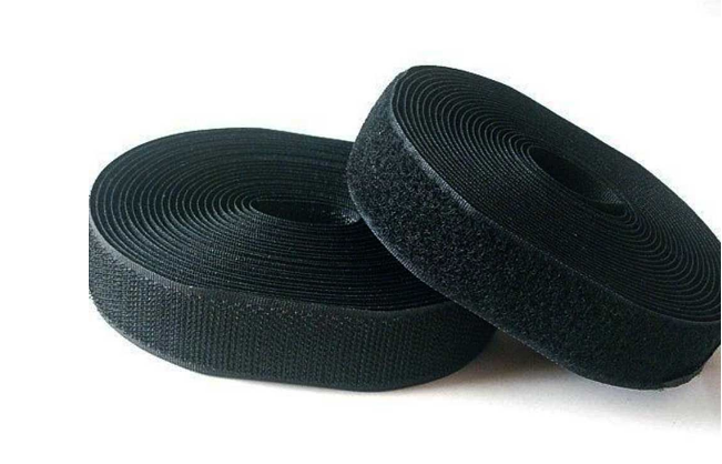 Velcro Tape 1 inch White or Black Hook and Loop. 