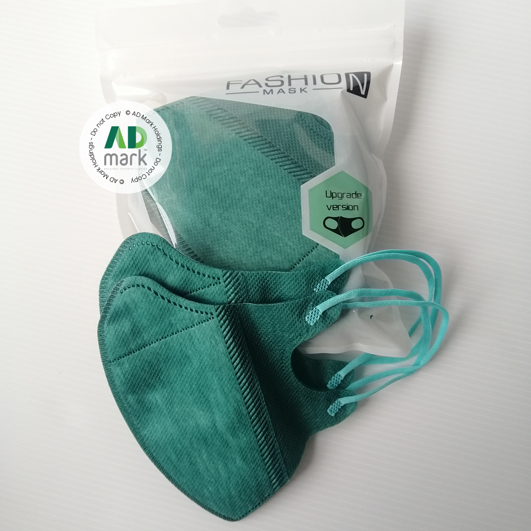 20pcs Duckbill Face Mask (Black / White) Premium Quality - Fashion Mask Latest. 