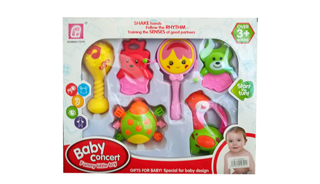 Baby Concert Rattle Set | Funny Little 