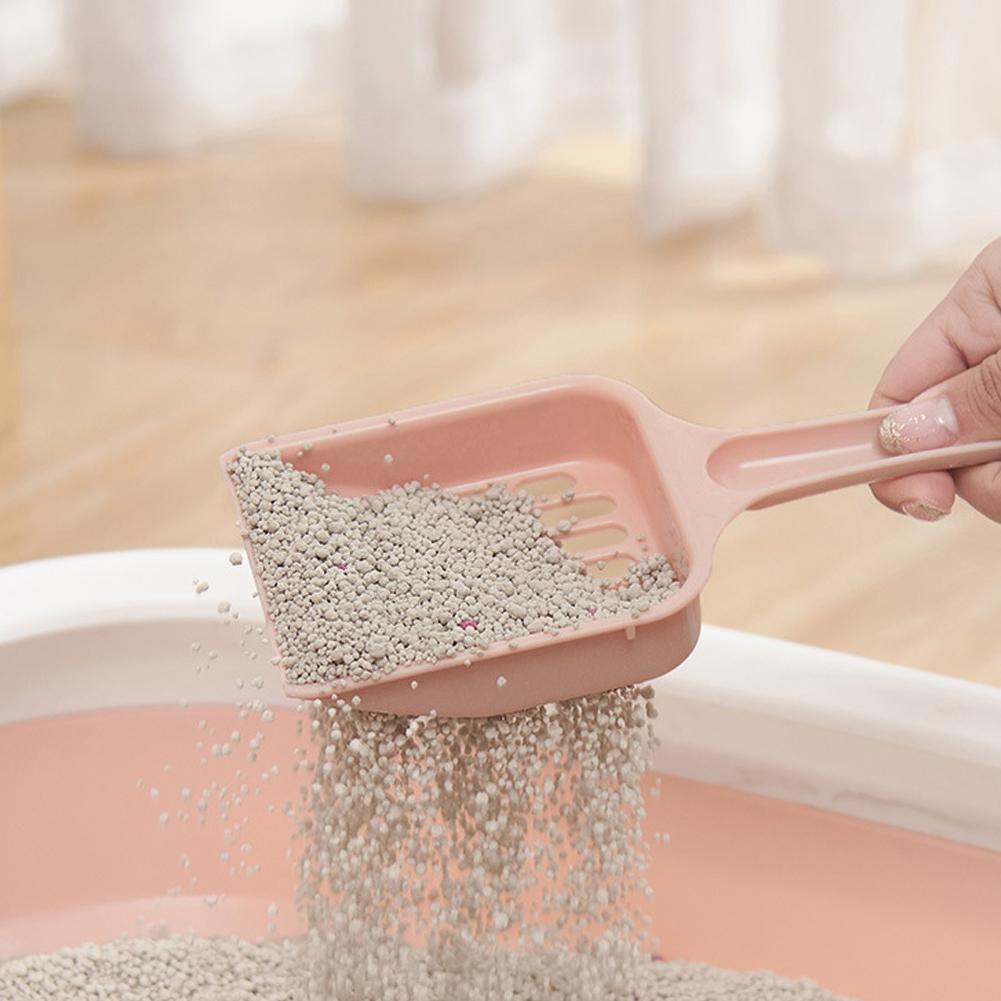 SF Cat Litter Shovel Cat Litter Scoop Waste Tray Pet Cleaning Tool Plastic Cat Toilet Sand Cleaner Spoon #449225. 