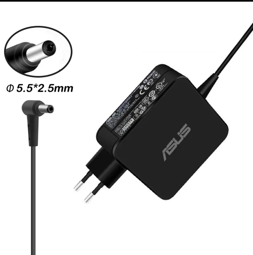ASUS Laptop adapter 65w to30w 5.5x2.5 pin CA S400CA S500CA S550 S550C S550CA X552E K551L Y481CC K401 A501 A501LB K501 K501LB K555L X452 K455L D552 R556L A550JK W419L W518L W519L R510LV W40C W408L R409L D451V R409C Y583L X551M X551MA X551MAV R510LV R455L. 