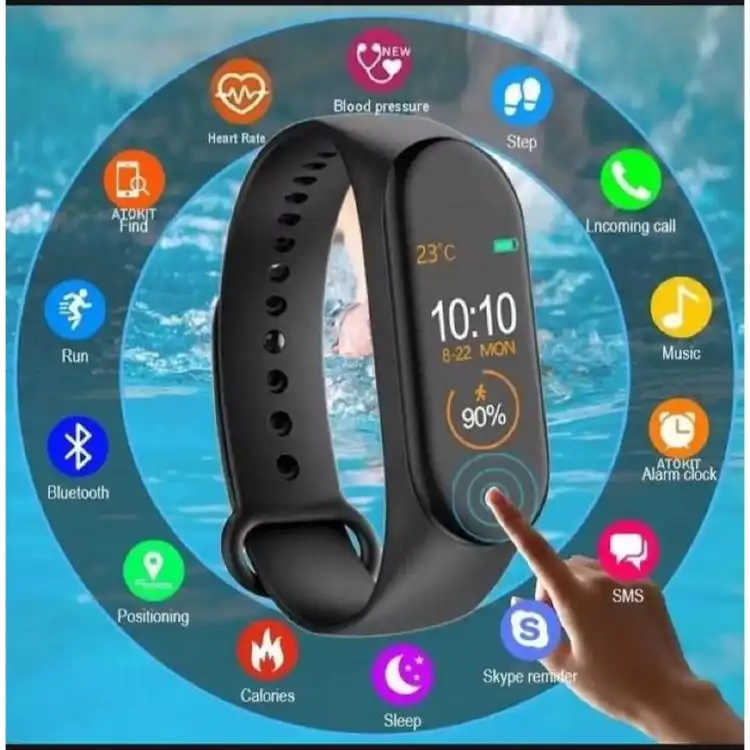 Smart bracelet discount m4 app android