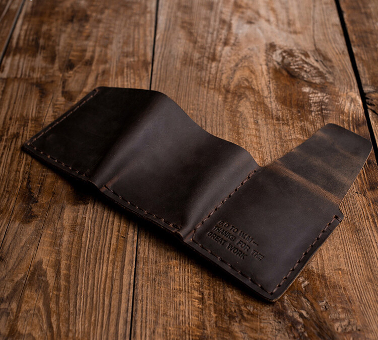 【ZIME】 Leather Wallet For Men The Secret Life Of Walter Mitty Vintage Crazy Horse Cow Leather Handmade Money clips  Leather male Purse Money Bag with coin pocket WF207. 