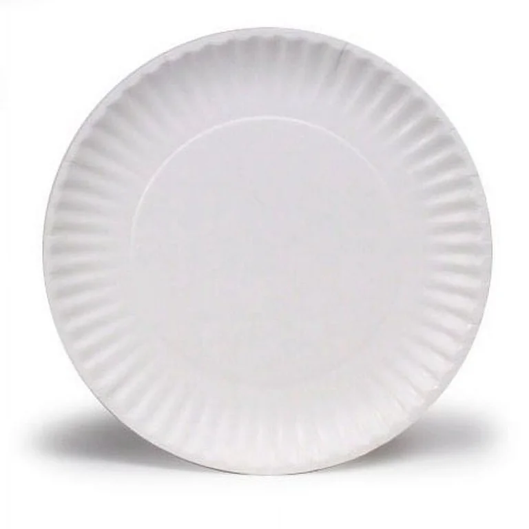 6inch Paper Plate White 100Pcs / 50Pcs / 25Pcs Disposable Paper plates