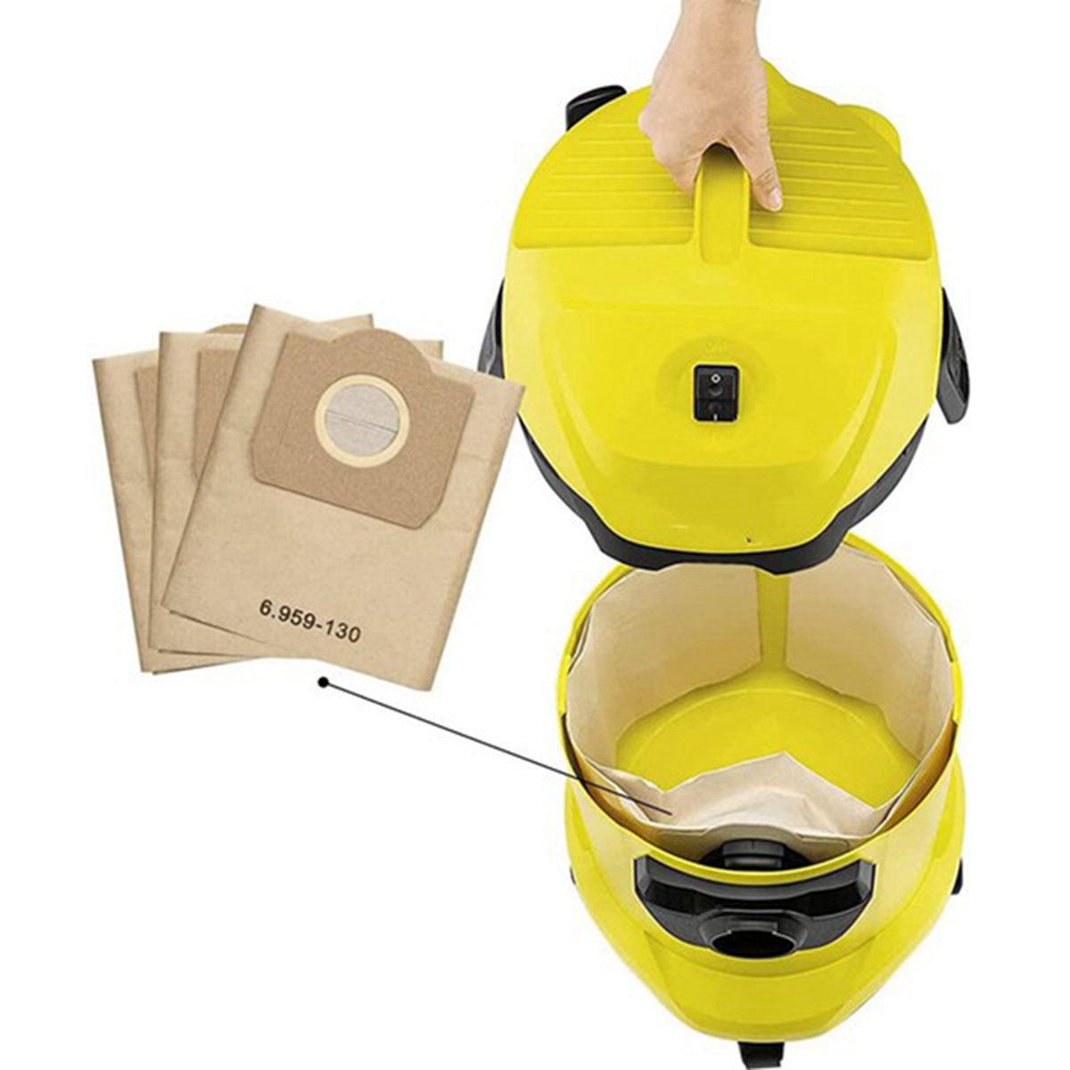 1 Piece Vacuum Cleaner Paper Bags Dust Bag About 11 10 5cm For Well 1-piece-vacuum-cleaner-paper-bags-dust-bag-about-11-10-5cm-for-well