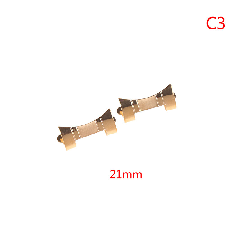 【ZIME】[Falsh F] Stainless Steel Watch Strap Link Curved End Watch Band Wristwatch Link Replace Repair Tools 19MM 20MM 21MM 22MM 23MM 24MM. 